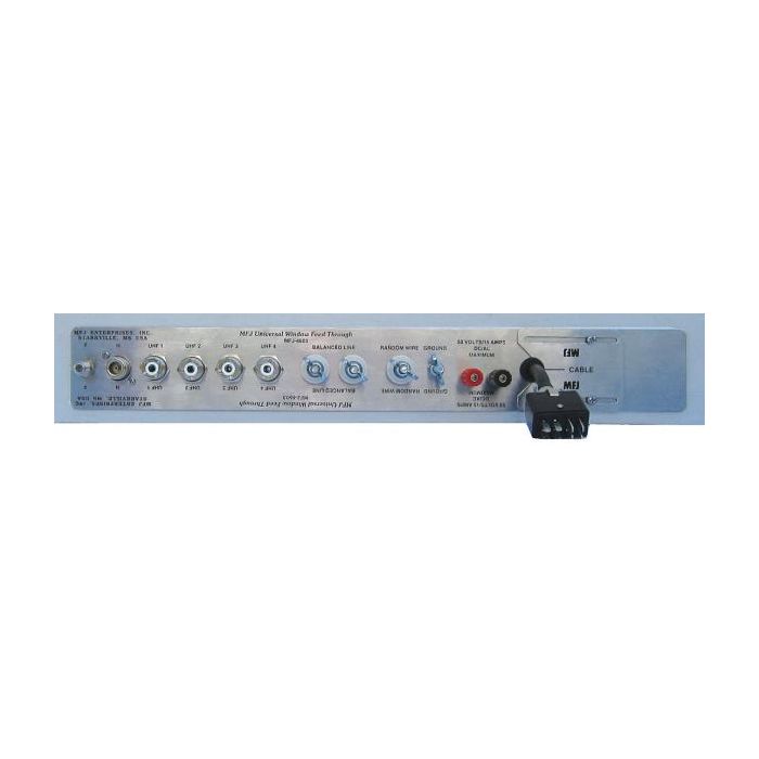 MFJ Window Ant Feedthru Deluxe Panel - MFJ-4603 MFJ Window Ant Feedthru Deluxe Panel - MFJ-4603