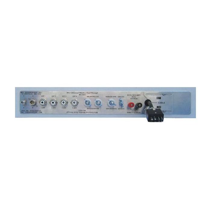 Open Box MFJ Window Antenna Feedthru Deluxe Panel MFJ4603 SN165666