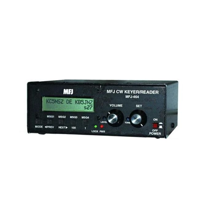 MFJ Morse Reader with Built-In Keyer - MFJ-464 MFJ Morse Reader with Built-In Keyer - MFJ-464