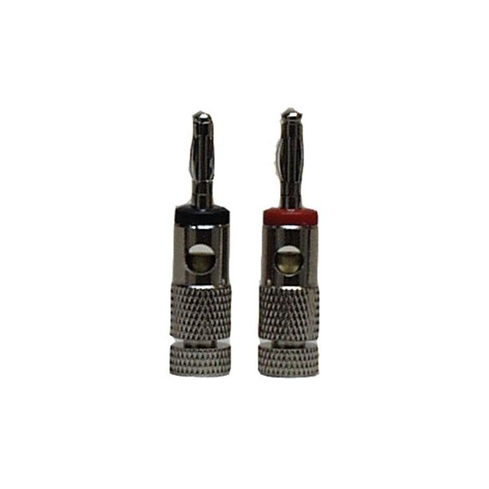 MFJ High Current Banana Plugs Red/Black - MFJ-7713