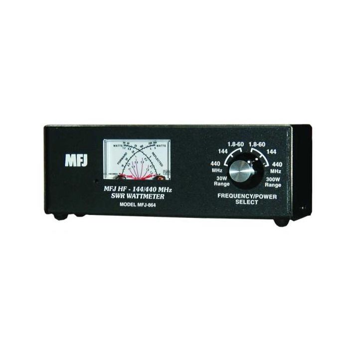 MFJ-864 HF/6m/2m/70cm Cross-Needle Wattmeter