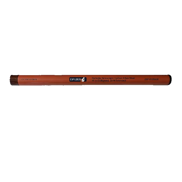 Explorer POTA20 Portable Handheld 20 ft Telescopic Carbon Fiber