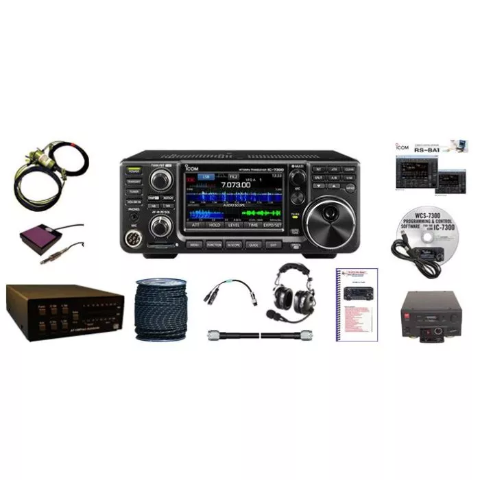 アイコムIC-7300 Icom IC-7300 Deluxe Package GigaParts.com