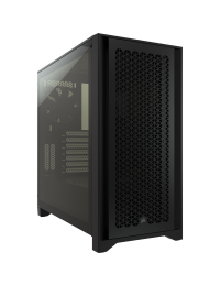 CORSAIR 4000D AIRFLOW Tempered Glass Mid-Tower ATX Case - Black - CC-9011200-WW
