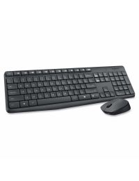 Logitech MK235 Wireless Keyboard Mouse (Grey) Combo 920-007897
