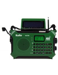 Kaito KA700 Bluetooth Emergency Weather & Alert Radio (Green)