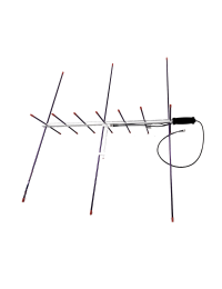 Arrow Antenna II Satellite Antenna - Split Boom with Duplexer 146/437-10WBP