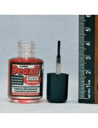 CAIG DeoxIT D100L Electric Cleaner Jar and Brush Applicator D100L-2DB, 7.4 ml