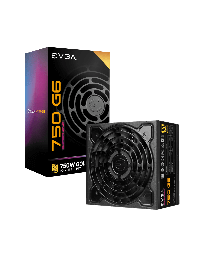 EVGA SuperNOVA G6 750W 80+Gold Fully Modular ATX PSU - 220-G6-0750-X1