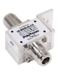 Bulkhead Arrestor,IS-B50LN-C2-MA, N/M-N/F, 10-1000MHz, 50Kamps