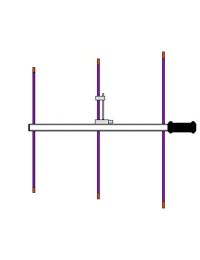 Arrow Antenna II 440 70cm 3 Element Portable Hand-Held Antenna 440-3
