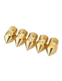 Creality 5-Pack MK8 Extruder Nozzle - 6004010024