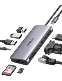 UGREEN 80133 USB C 10-in-1 Multiport Adapter