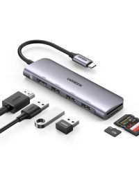 UGREEN 6-in-1 USB-C to USB Hub - 70410