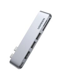 UGREEN 6-in-2 USB-C Hub for MacBook Pro - 80856