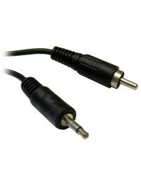 6FT RCA Male to 3.5MM Male Mono Cable