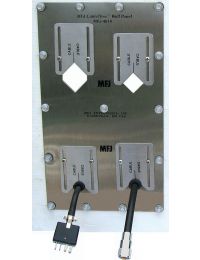 MFJ MFJ-4614 4-Hole Adaptive Cable Wall Plate