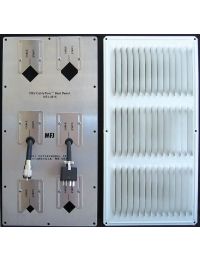 MFJ-4616 Air Vent Feed-thru Plate - 6 holes