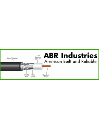 ABR Industries 25ft RG8X Coax Jumper w/PL259 Ends 
