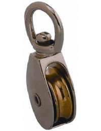 Mastrant APUO06 Anti-Tangle Metal Pulley, Galvanized, 6mm