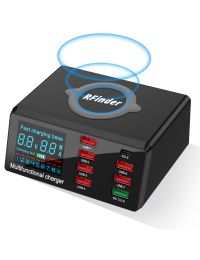 RFinder 100W Quick Charge 3.0 8-Port USB Charging Hub