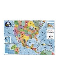 ARRL North America Wall Map