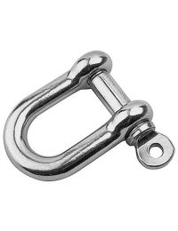 Mastrant ASE08 Shackles, A4, Stainless, 8mm, 16x28mm hole