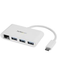 Startech HB30C3A1GEA 3-Port USB 3.0 Hub plus Gigabit Ethernet