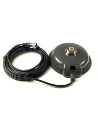 Comet CM-5NMO NMO Style Magnet Mount w/16ft 9 inch Coax Cable and PL259 Connectors
