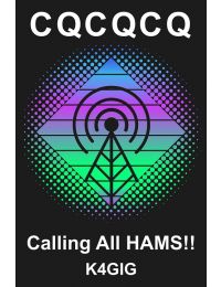 Customizable 24"x36" Call Sign Poster