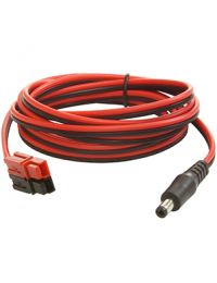 Powerwerx DC21ST 2.1mm Straight DC Coaxial Power Plug to Powerpole Adapter 6 ft