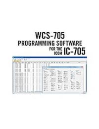 WCS-705-U  Programming Software for Icom 705