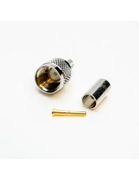 Lands Precision Mini-UHF Male Connector for RG-58, Crimp On, DGN