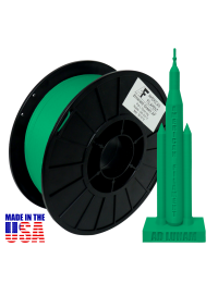 American Filament PLA 1.75mm, 1kg Spool, Emerald Green
