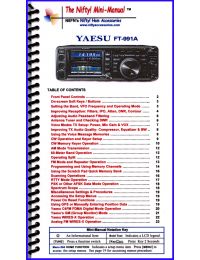 Yaesu FT-991A Mini-Manual
