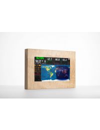 Veritium HFClock 9 Tiger Maple