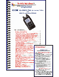 MM-ID51A-PLUS NIfty Icom ID-51A/E Edition Mini-Manual & Card Combo