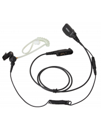 Covert Earpiece with Transparent Acoustic Tube