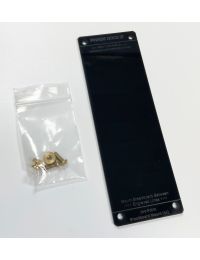 Phase Dock 700 and 830 pt Breadboard Mount-Black Gloss Acrylic with Hardware - 10143