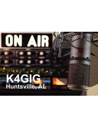 Customizable Standard 3.5"x5.5" QSL Card