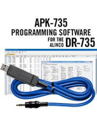 RT Systems APK-735 Programming Software w/USB-29A for the Alinco DR-735