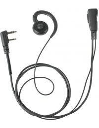 Pryme LMC-1GH01 Kenwood Two-Pin Lapel Microphone for HTs