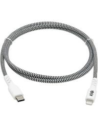 Tripp Lite 3ft USB C to Lightning Braided Sync/Charging Cable