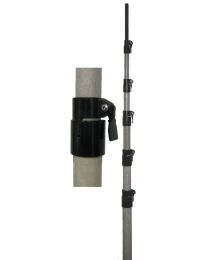 Fiberglass Pole,38Ft,7 6Ft Sec,1"-2-1/2",W/Q Clamp - MFJ-1906HD