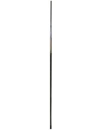 MFJ-1972 Stainless Steel Telescopic Whip 54in Extended 3/8-24thread 2M/6M/FM