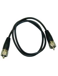 MFJ RG-8X Coax Cable-3ft PL-259 to PL259 - MFJ-5803X