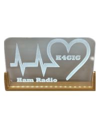 12" Customizable LED Desk Sign
