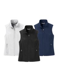 Ladies Personalized Soft Shell Vest