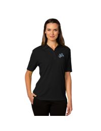 HCA Women's S/S Moisture Wicking Polo