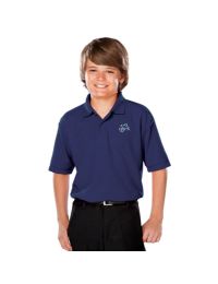 HCA Youth S/S Moisture Wicking Polo